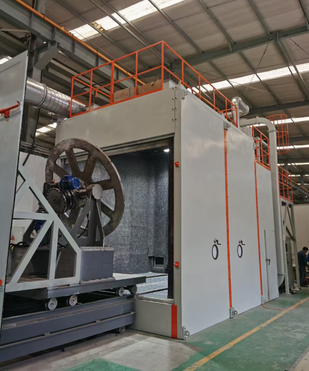 青海喷砂机环保改造 符合行业排放标准