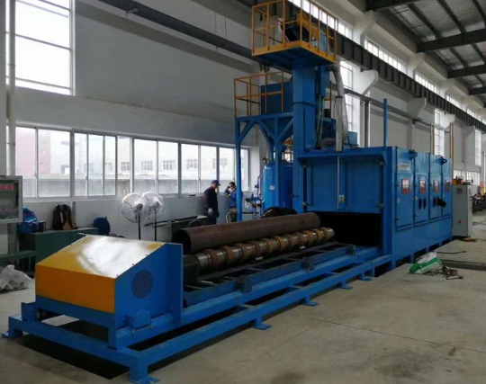 青海喷砂机在管道除锈中的现场施工应用