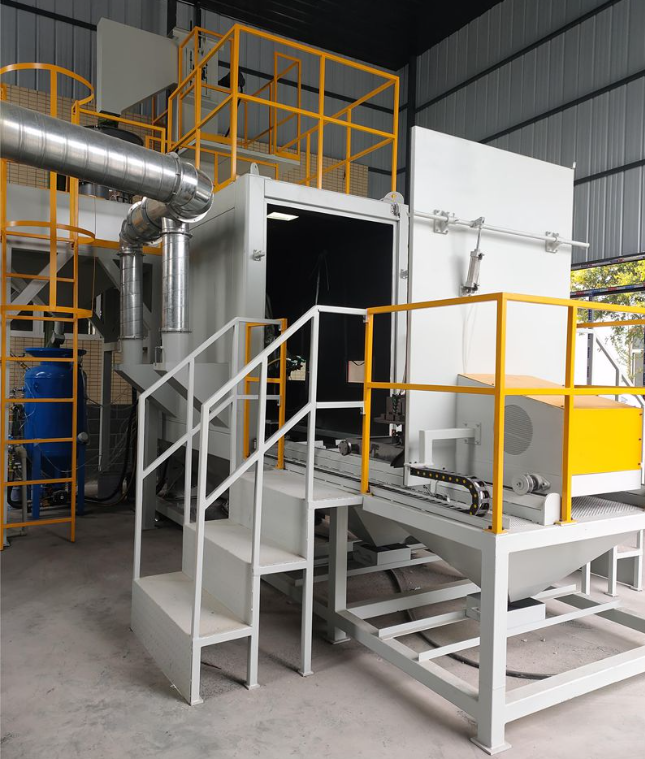 青海全自动喷砂机 实现无人化高效生产