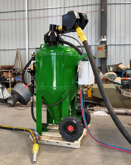青海移动式喷砂机 户外施工效率翻倍