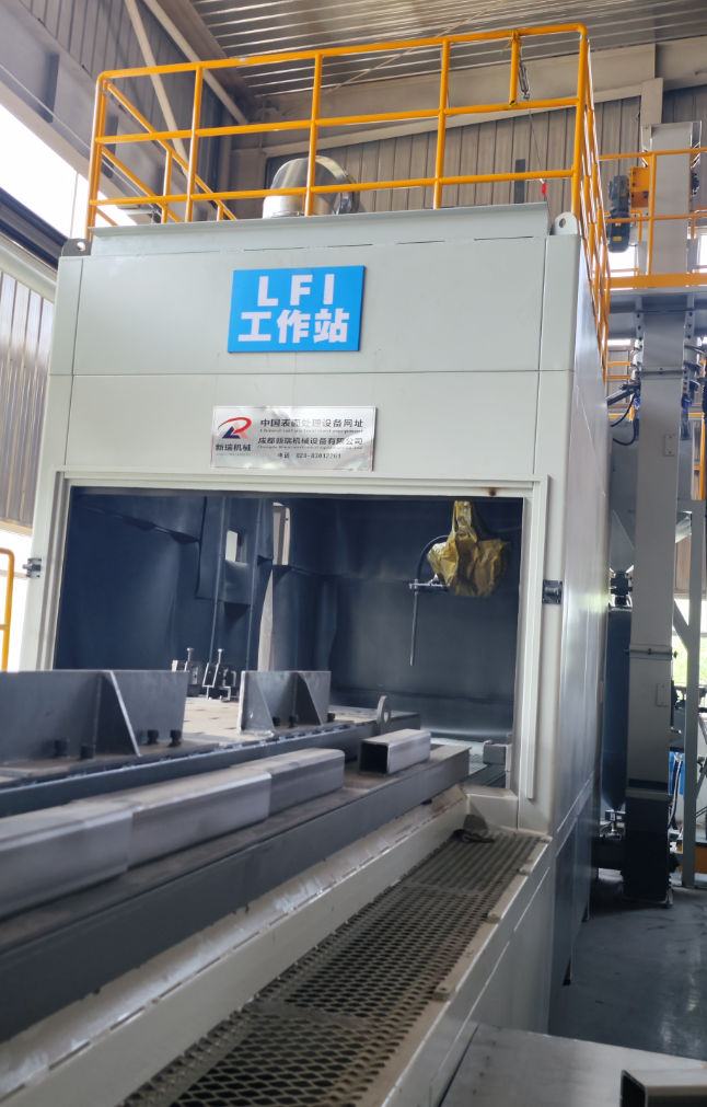 青海大口径喷砂机 适合大型工件处理